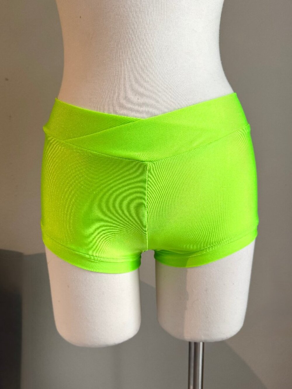 Lime Green Dance Short - Medium